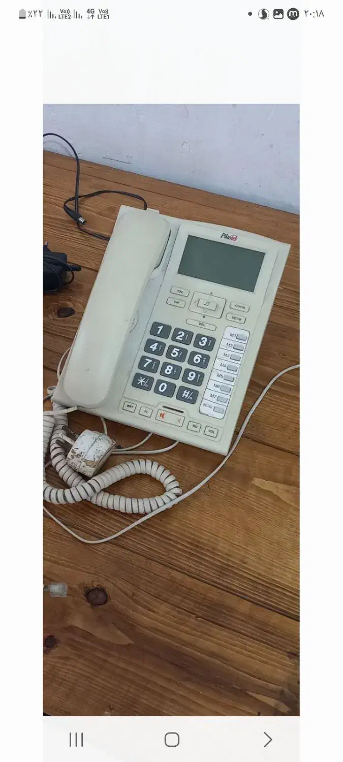 گوشی ثابت ورومیزی|تلفن رومیزی|محمودآباد, |دیوار