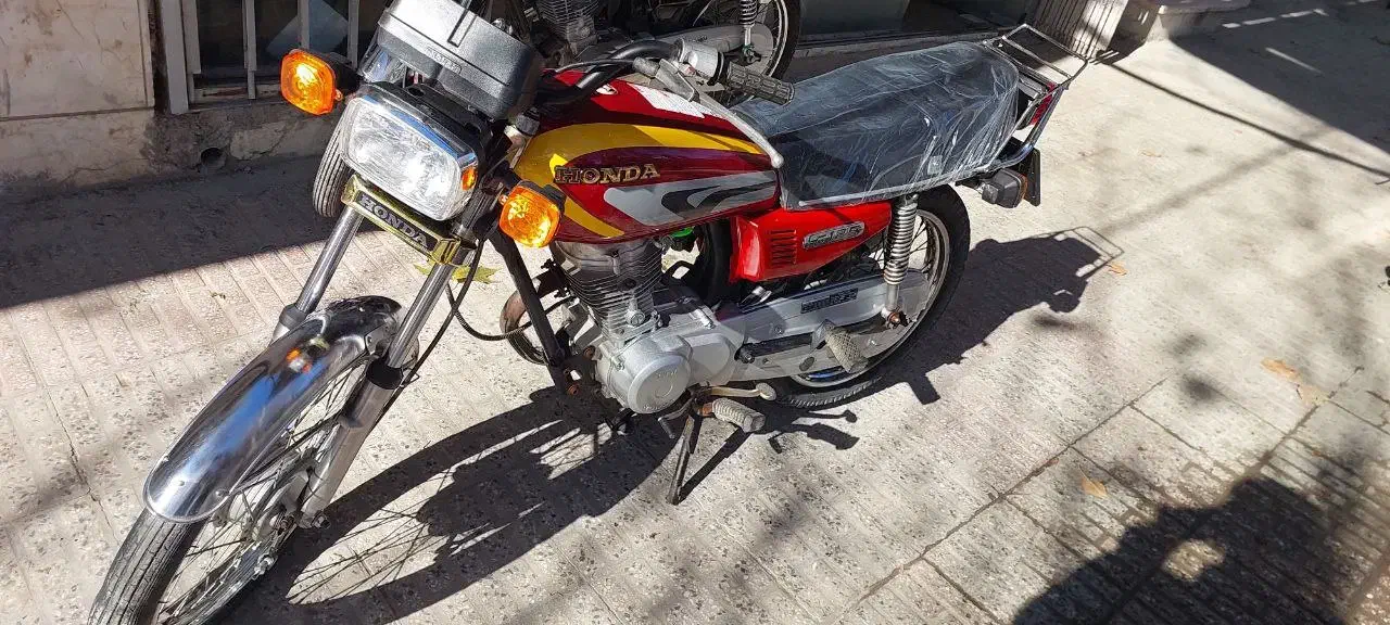 هندا 125 مزایده|موتورسیکلت|کرمانشاه, |دیوار