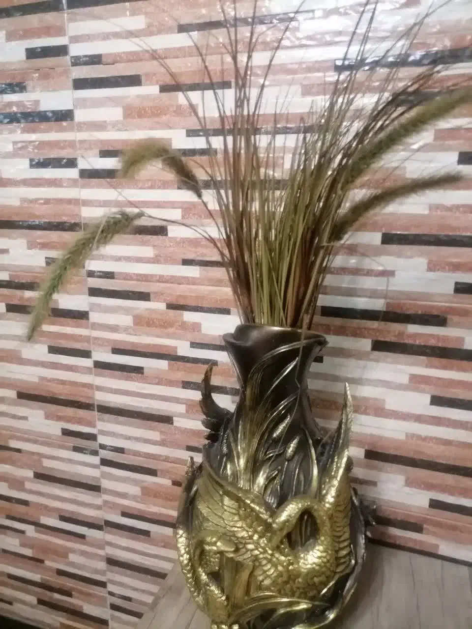 گلدان|گل مصنوعی|تهران, مینابی|دیوار