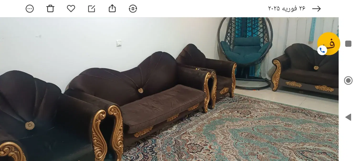مبل|مبلمان خانگی و میز عسلی|شیروان (خراسان), |دیوار