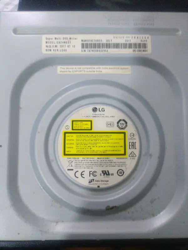 DVD writer Lg|پخش‌کننده DVD و ویدیو|اهواز, کوی راه کربلا|دیوار