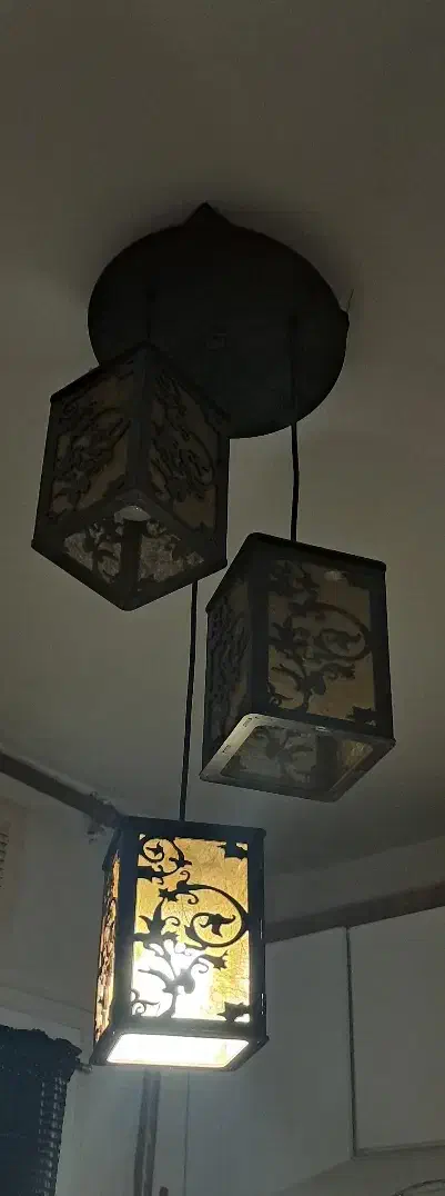 لوستر|لوستر و چراغ آویز|پرند, فاز ۶|دیوار