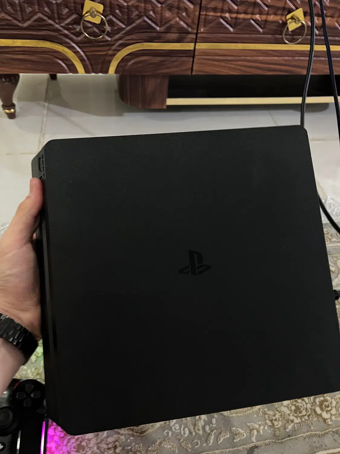 PS4 Slim 1tra|کنسول، بازی ویدئویی و آنلاین|لاهیجان, کوی آزادگان|دیوار