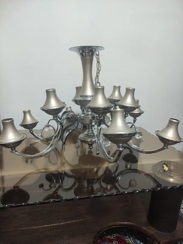 لوستر|لوستر و چراغ آویز|شیروان (خراسان), |دیوار