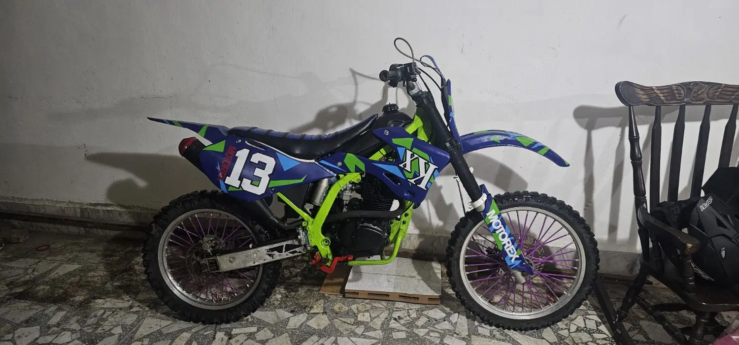 kx200 مدل 2005|موتورسیکلت|سیاهکل, |دیوار