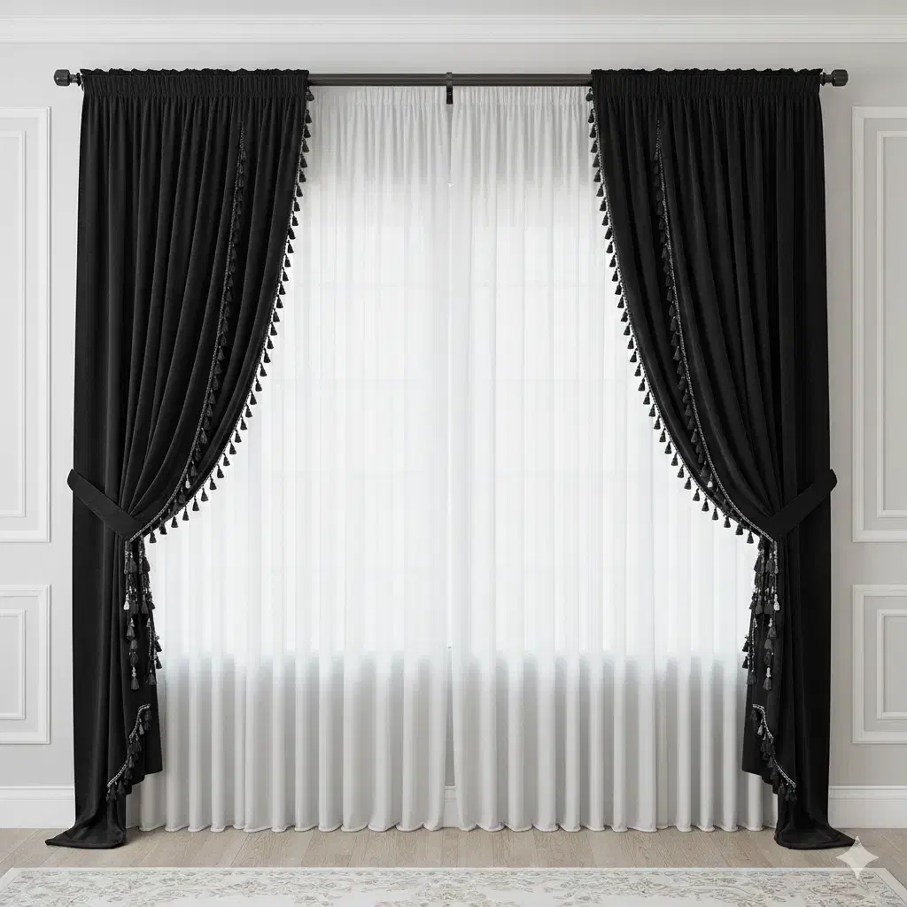 پرده شیک و زیبا|پرده، رانر، رومیزی|ساوه, |دیوار