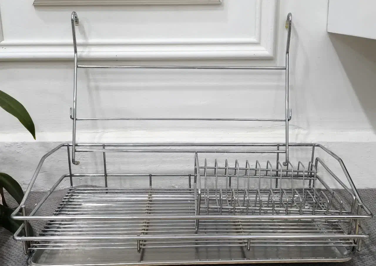 آبچکان آویزی استیل|آب‌چکان و نظم‌دهنده ظروف|مشهد, مصطفی خمینی|دیوار