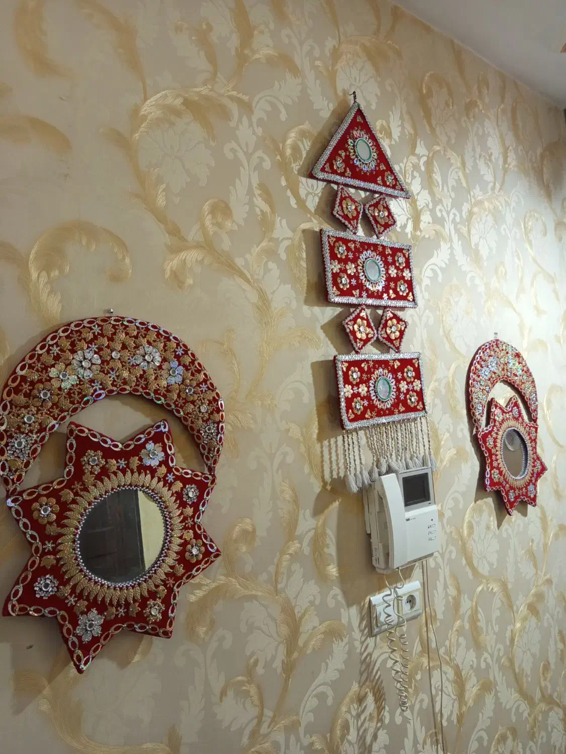 آیینه سنتی|آینه|مشهد, هنرور|دیوار