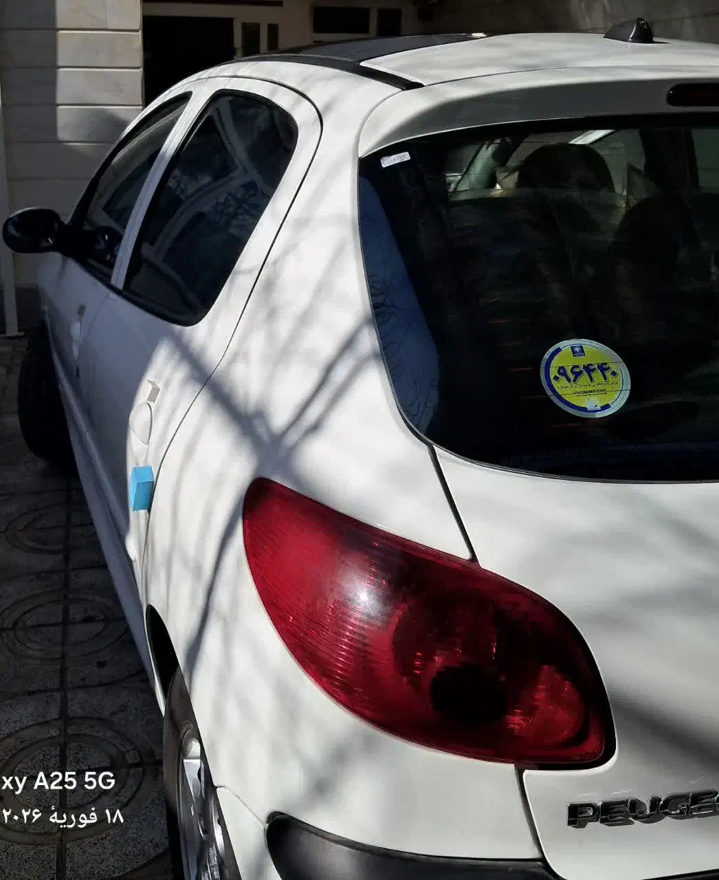 ۲۰۶ تیپ ۳ صفر|خودرو سواری و وانت|اسلامشهر, باغ فیض|دیوار