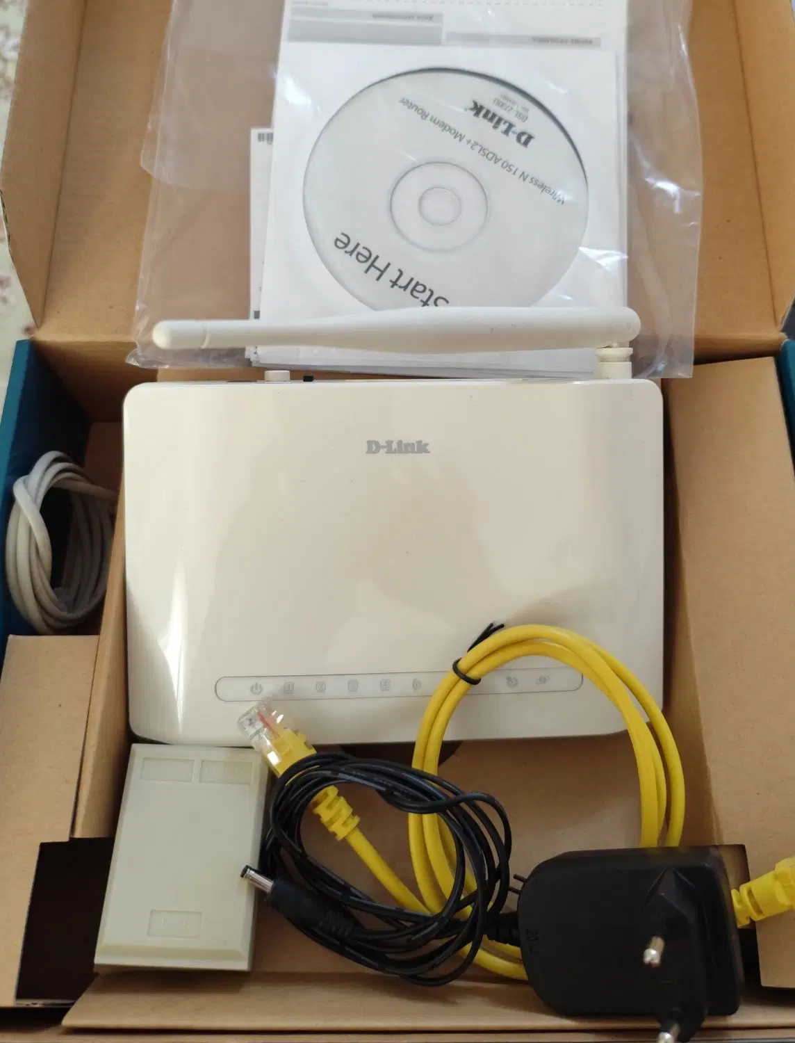 مودم ADSL D-Link|مودم و تجهیزات شبکه|کرج, باغستان|دیوار