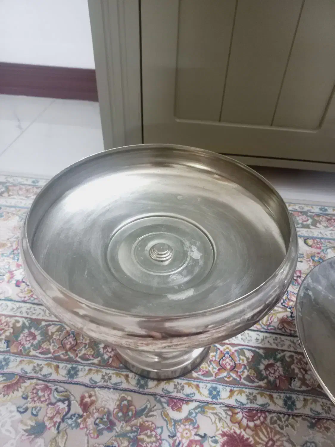 ظرف میوه و شیرینی و آجیل خوری استیل|ظروف سرو و پذیرایی|بابل, |دیوار