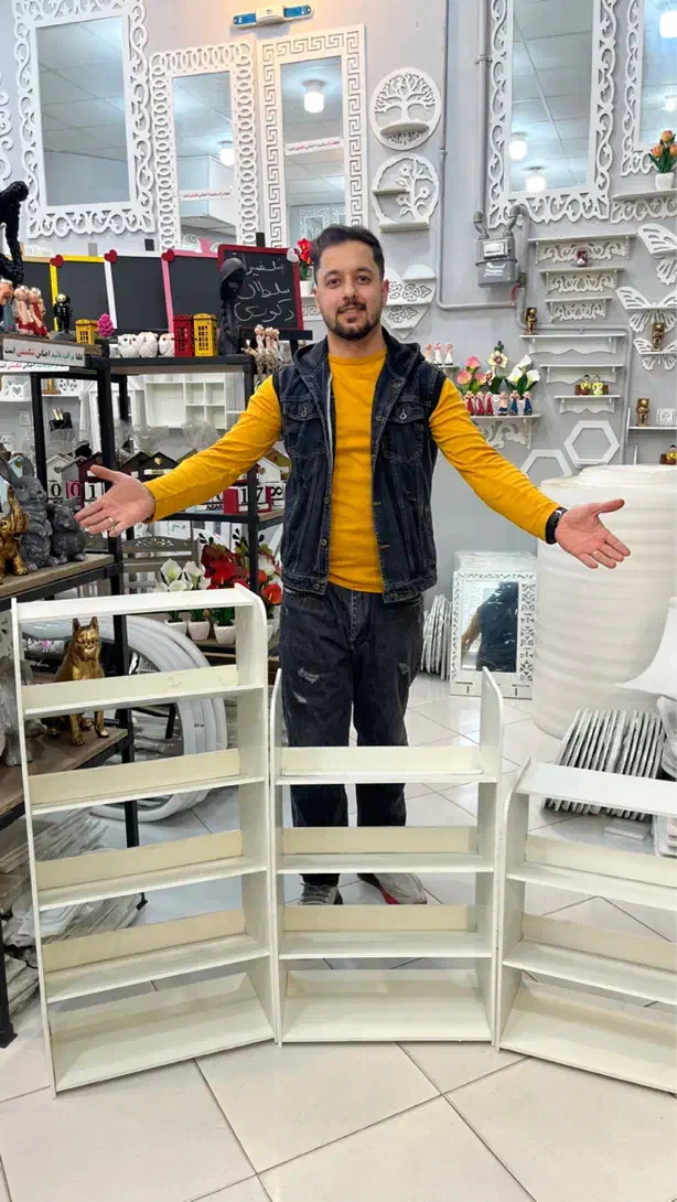 شلف چندطبقه PVC مناسب نظم‌دهی و نظافت|لوازم نظافت|مشهد, نرگس (شهرک غرب)|دیوار