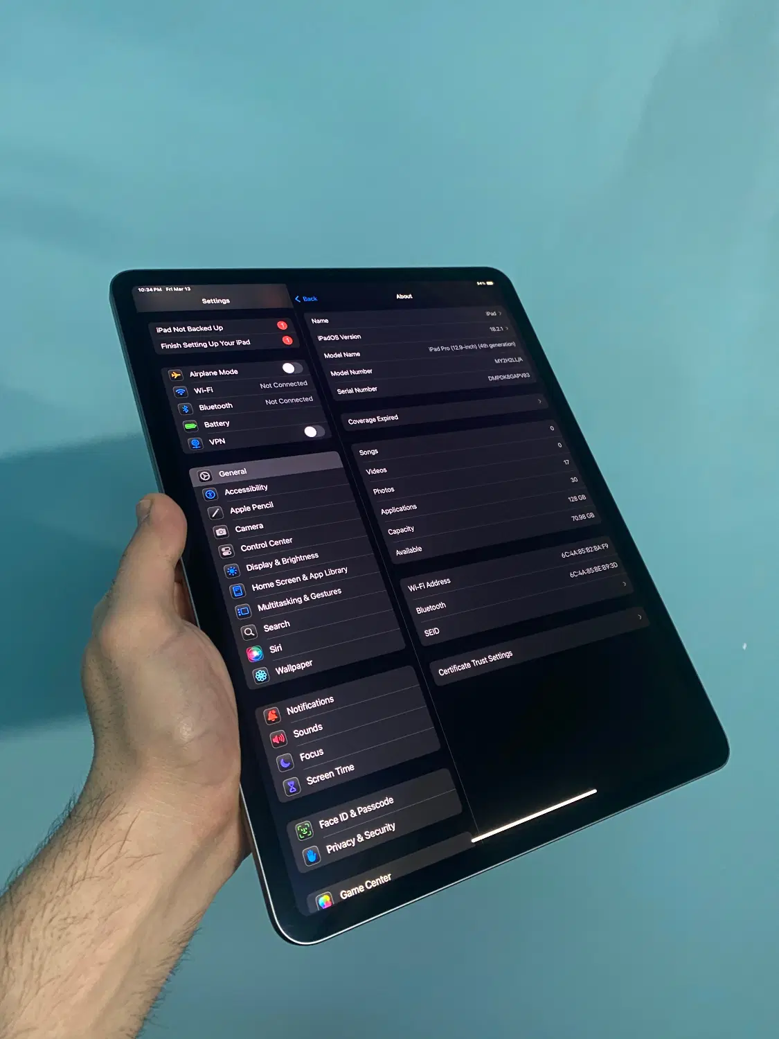 Ipad pro 12.9 128gb 2020|تبلت|آمل, |دیوار