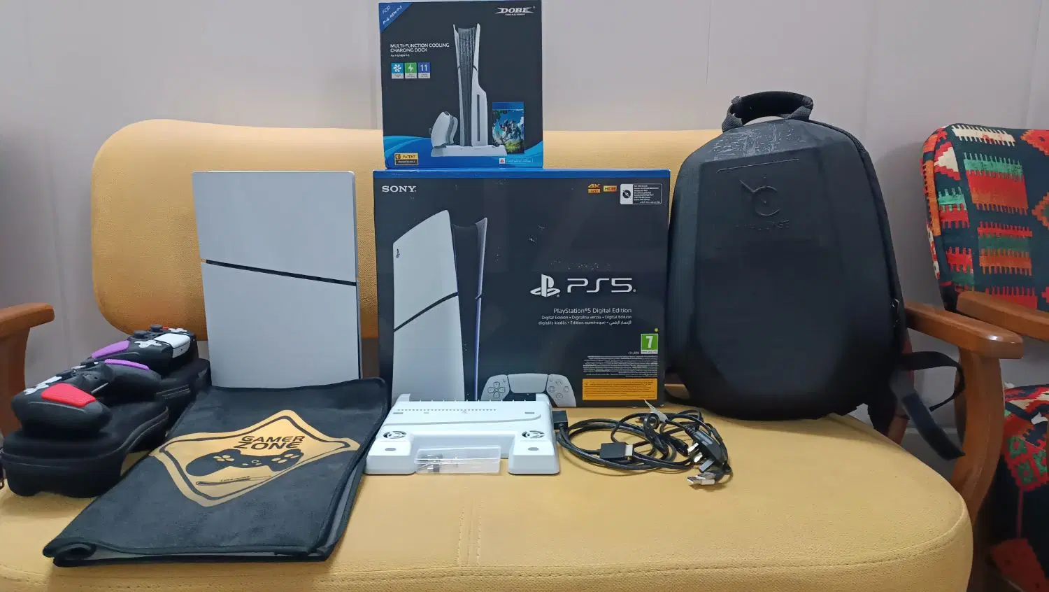 ps5 slim digital|کنسول، بازی ویدئویی و آنلاین|قم, حنیف نژاد|دیوار