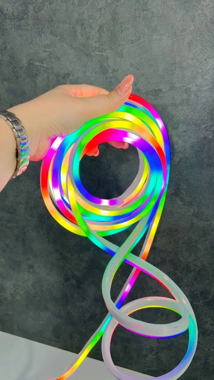 LED RGB NEON Rope Light line 12/220v|ریسه و چراغ تزئینی|مرودشت, رامجرد یک|دیوار