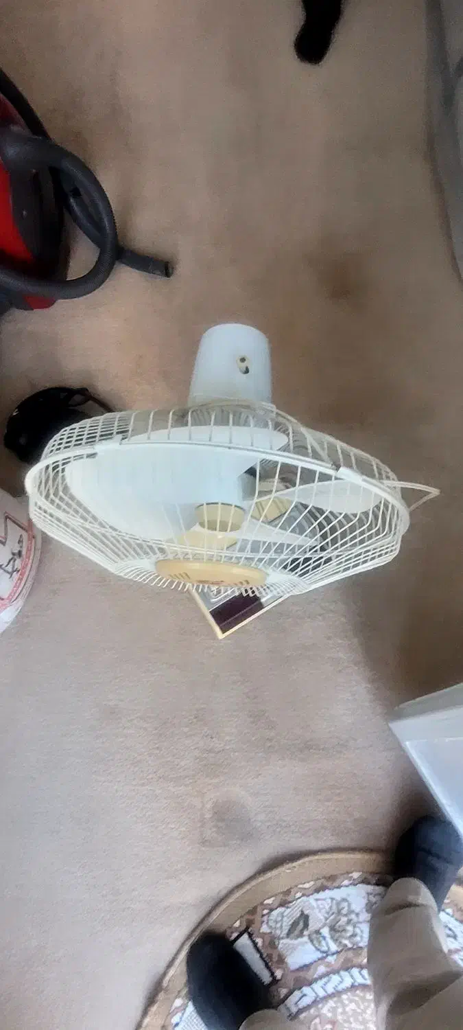 پنکه|پنکه و تصفیهکنندهٔ هوا|شهر ری, علایین|دیوار