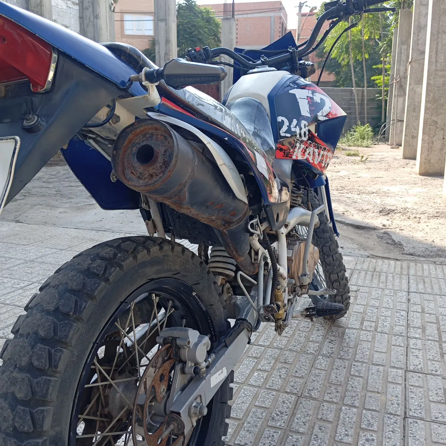 تریل250 t2|موتورسیکلت|کلاله, |دیوار