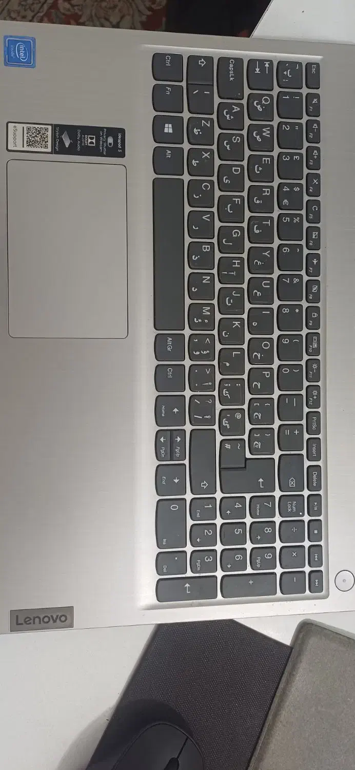 لب تاپ لنوو ۱۵/۶ اینچ (ideapad3) بسیار سریع با ssd|رایانه همراه|مشهد, بهشت|دیوار