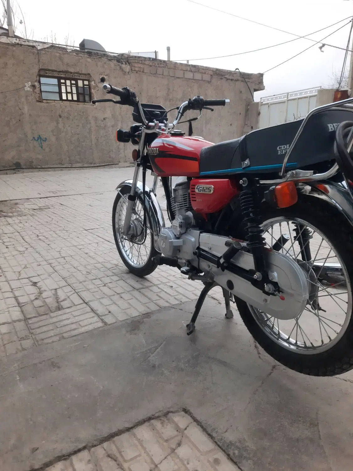 موتور ۱۲۵|موتورسیکلت|ارژن, |دیوار