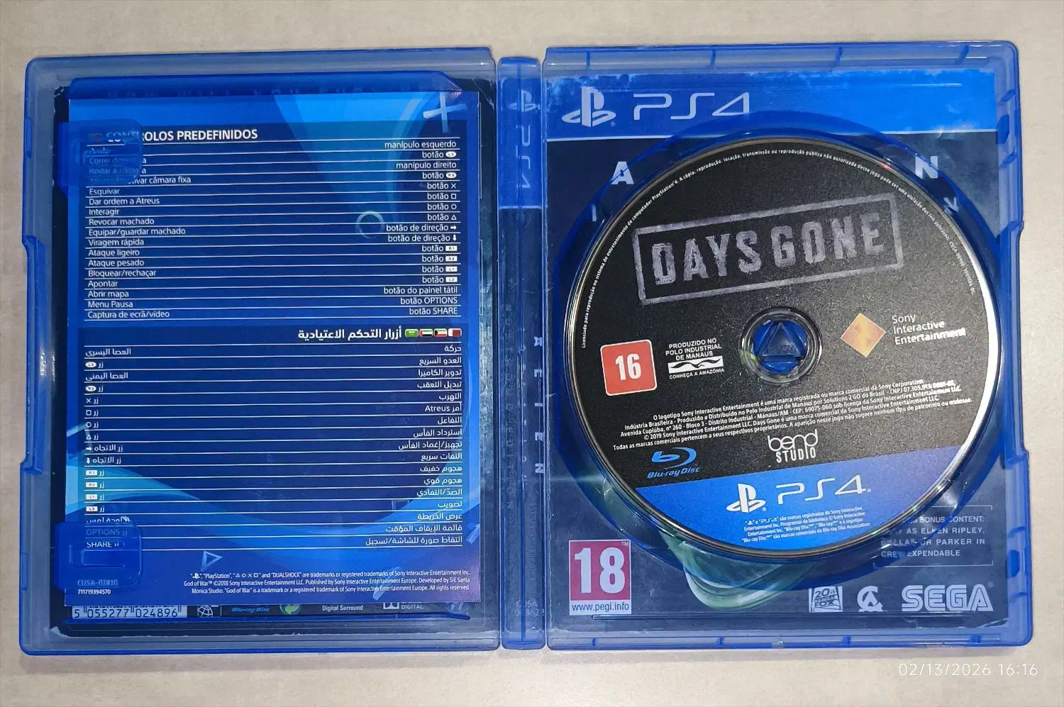بازی Days Gone ps4.      5|کنسول، بازی ویدئویی و آنلاین|سنندج, |دیوار