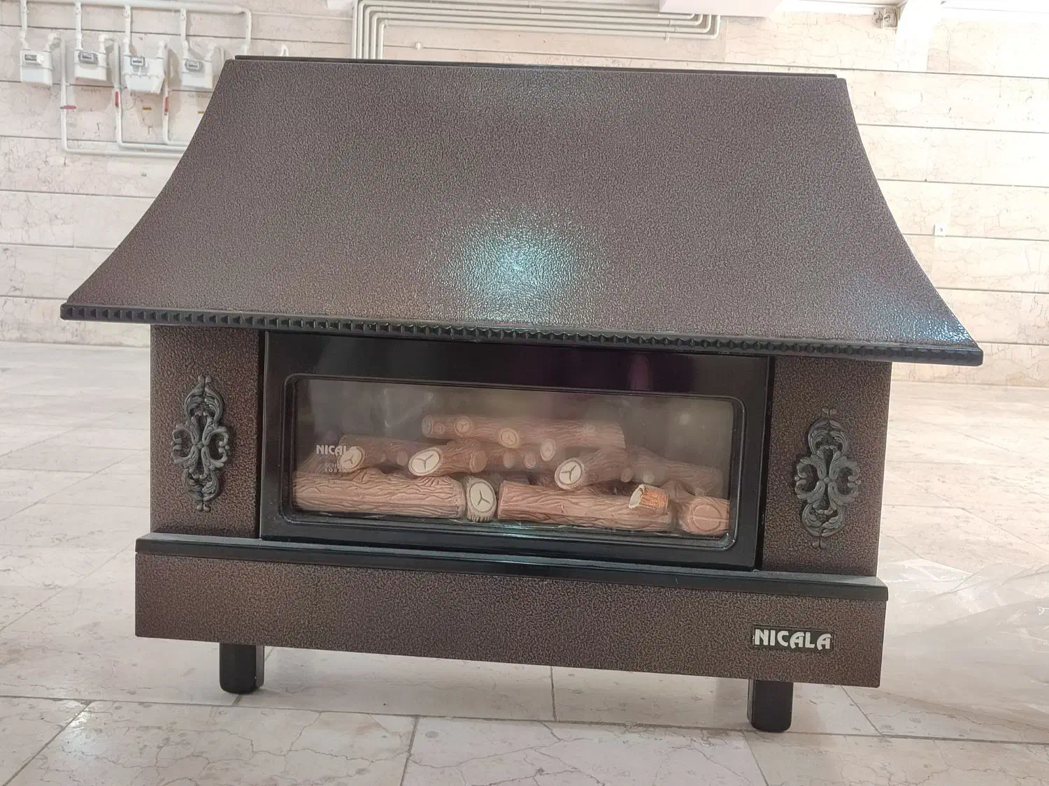 بخاری گازی شومینه|بخاری، هیتر، شومینه|خرم‌آباد, |دیوار