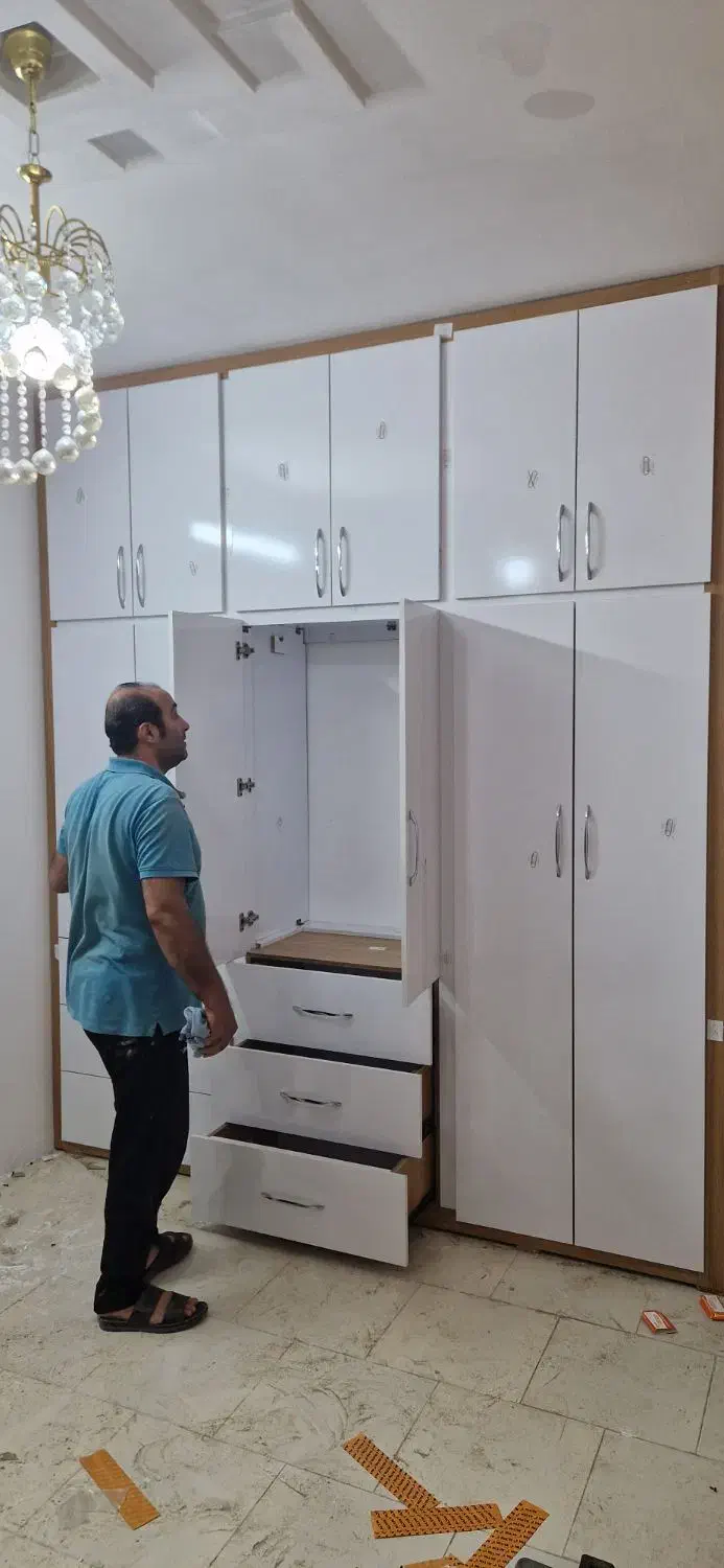 اشکاف.کمد.تخت تاشو کابینت،پویا پاکچوب مترمربع کار|جاکفشی، کمد، دراور|مشهد, سیسآباد|دیوار