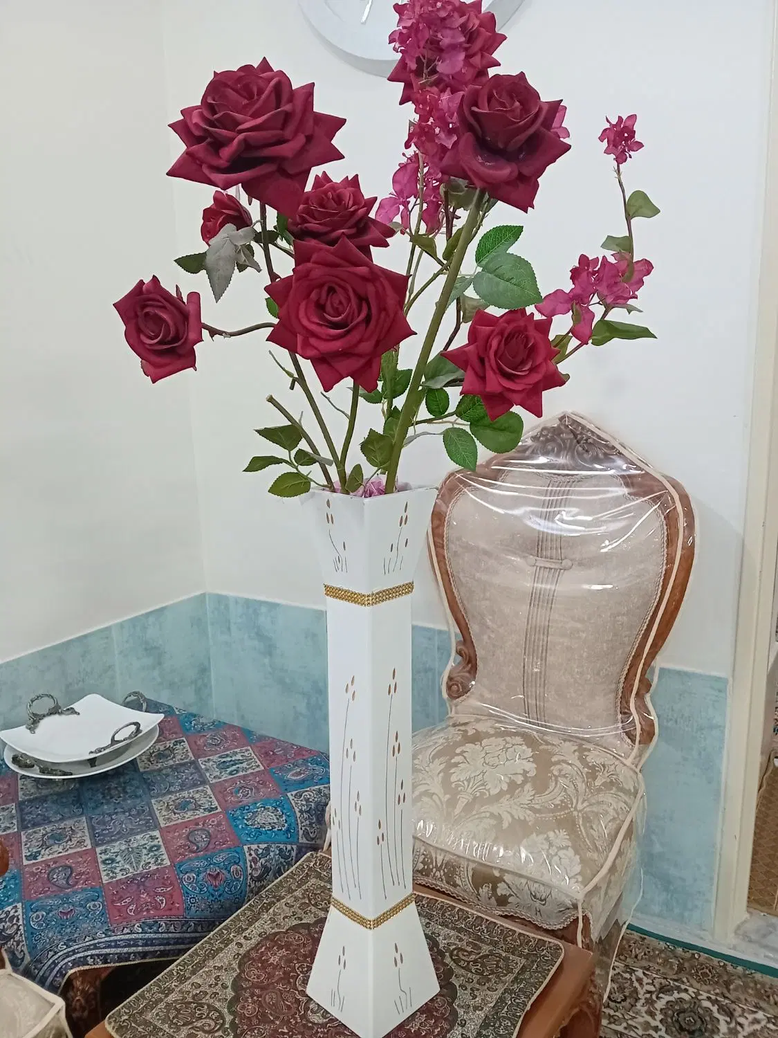 گل و گلدان|گل مصنوعی|سبزوار, قصبه شرقی|دیوار
