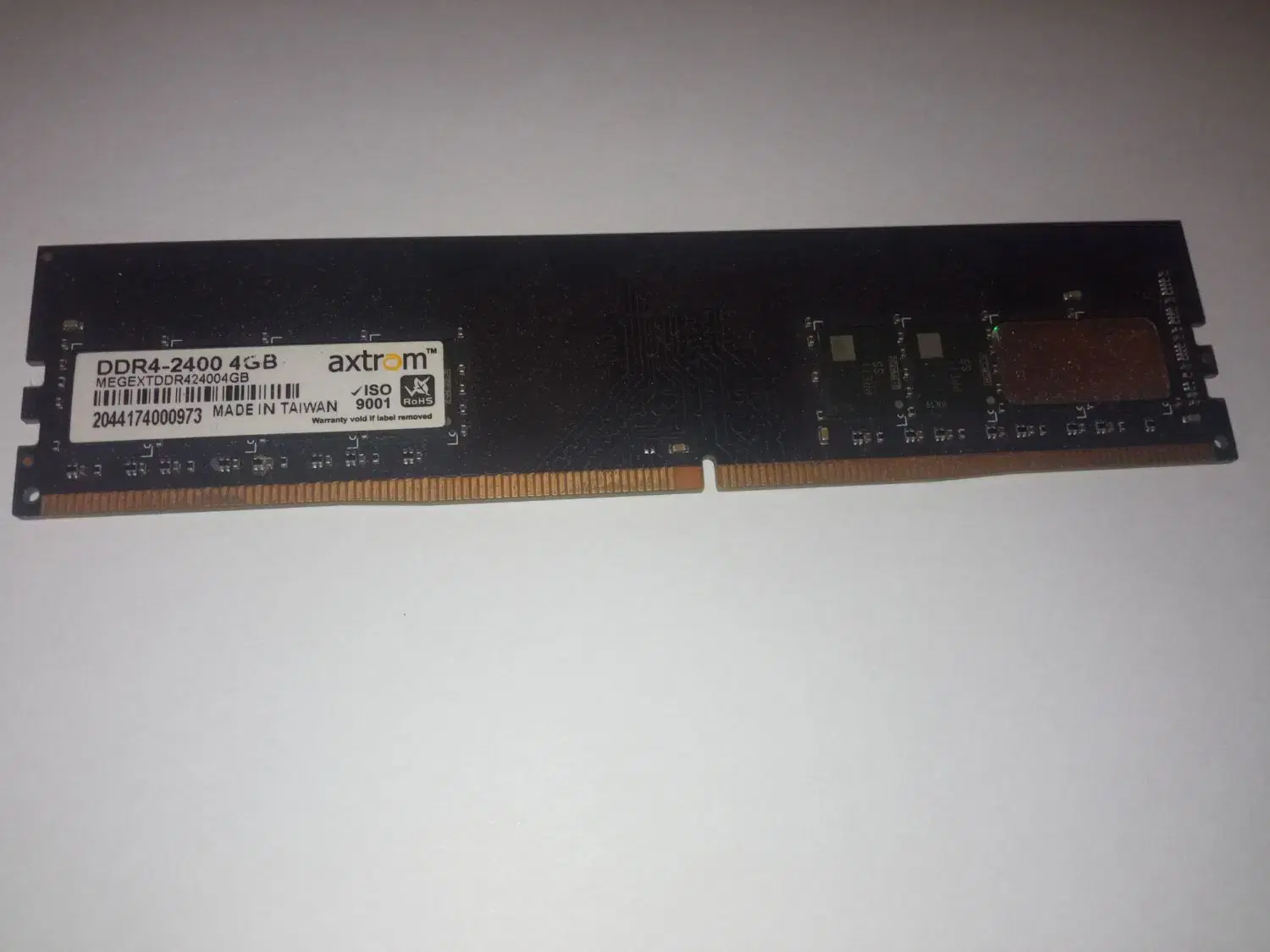 ram 4gig 2400 ddr4 axtrom - رم|قطعات و لوازم جانبی رایانه|قزوین, |دیوار