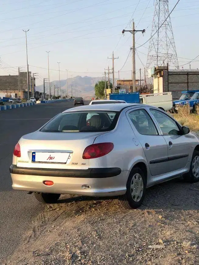 206 sd tu5 v8|خودرو سواری و وانت|اهر, |دیوار
