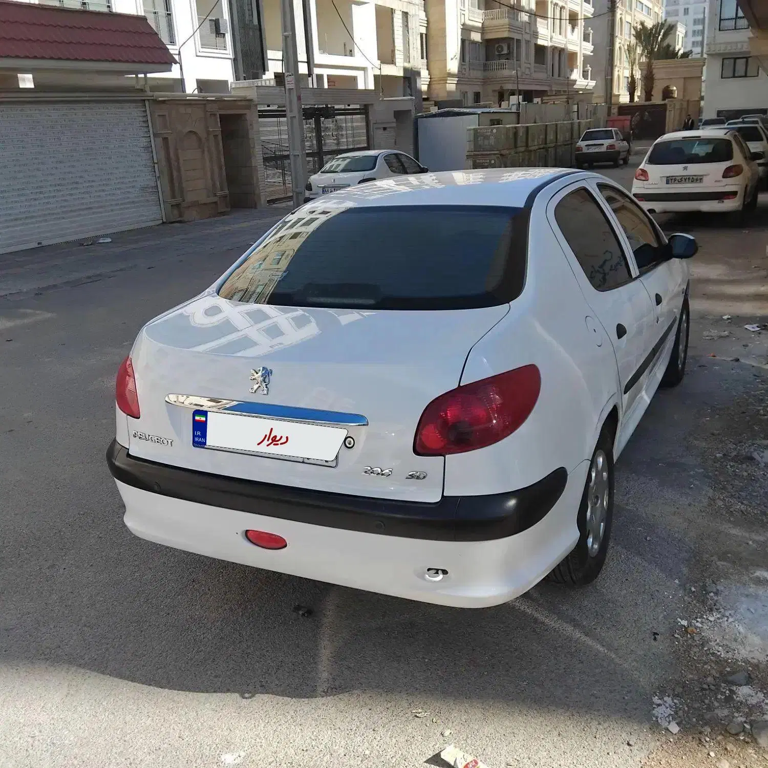 206sd tu5 1397|خودرو سواری و وانت|شیراز, شهرک صنعتی شیراز|دیوار