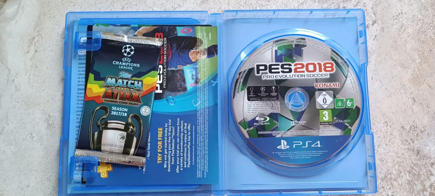 دیسک pes2018|کنسول، بازی ویدئویی و آنلاین|مشگین شهر, |دیوار