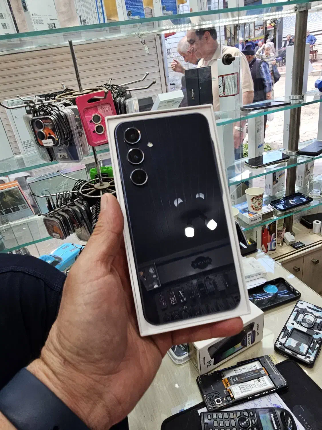 سامسونگ A55 سری 5g|موبایل|رشت, معلم|دیوار