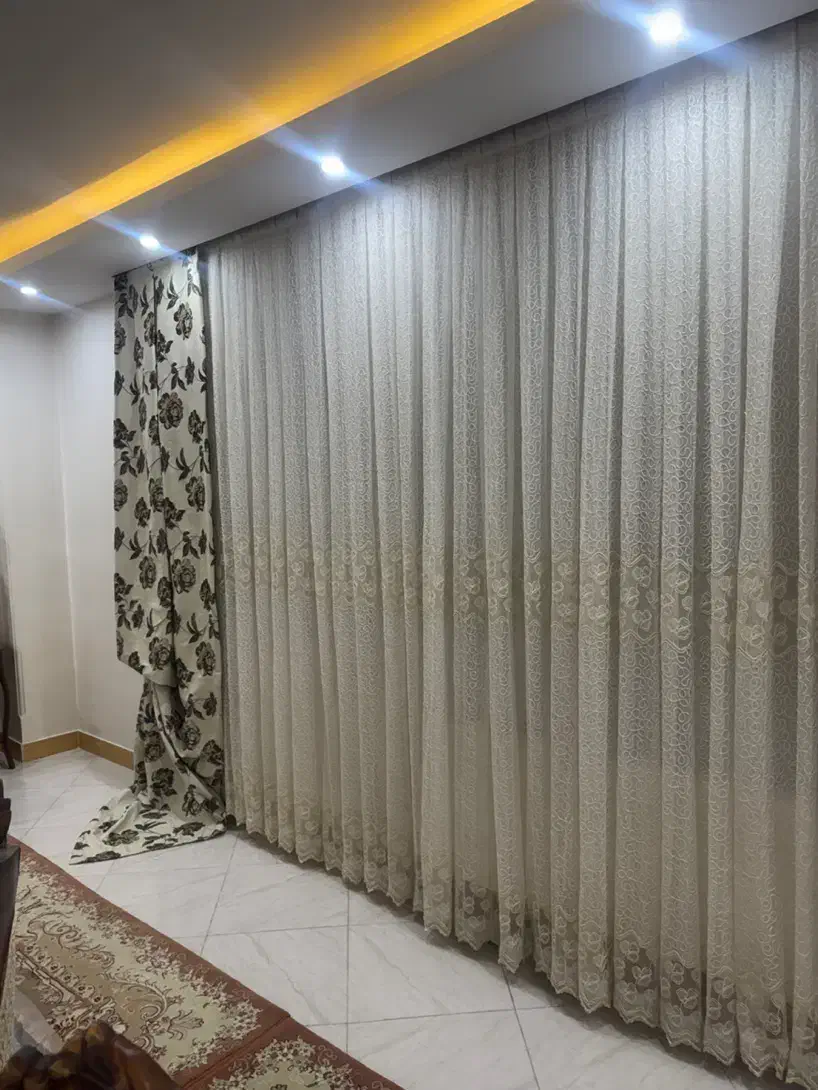 پرده سالم|پرده، رانر، رومیزی|کرج, شهرک یاس شمالی|دیوار