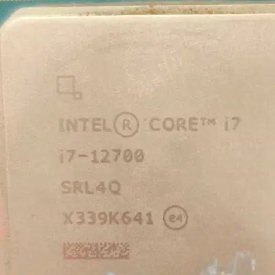CPU i7 12700|قطعات و لوازم جانبی رایانه|مبارکه, |دیوار