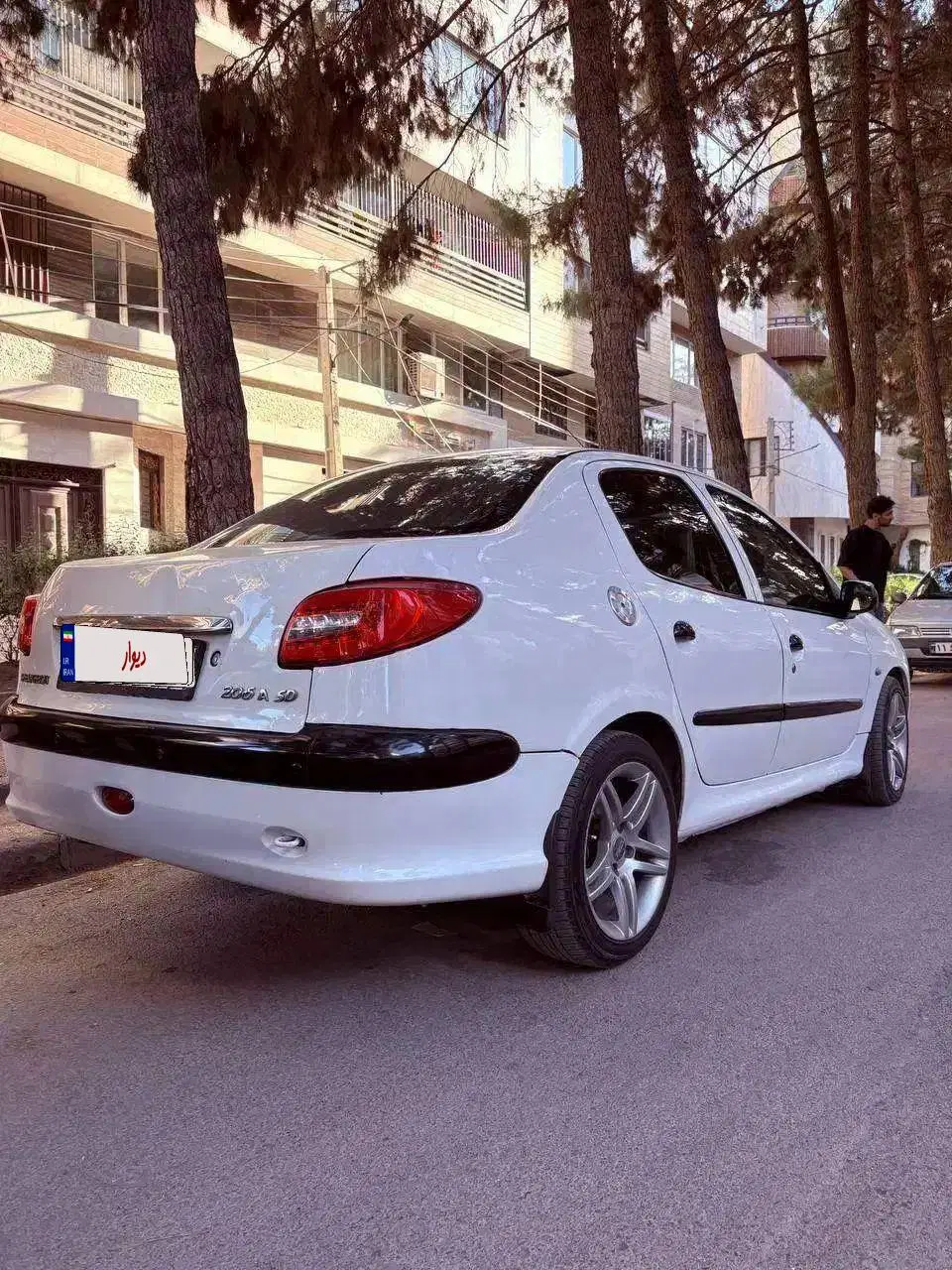 206 sd v9 مدل87|خودرو سواری و وانت|کرمانشاه, |دیوار
