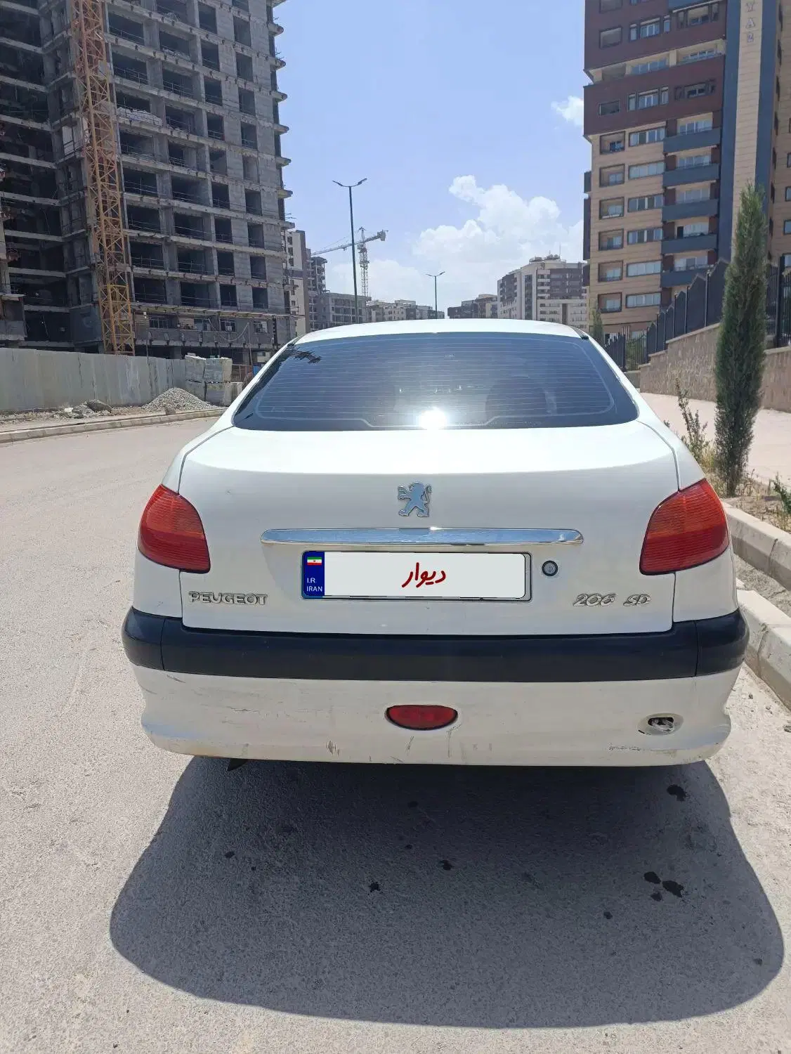 206 V1 SD|خودرو سواری و وانت|اصفهان, کوی شهید کشوری|دیوار