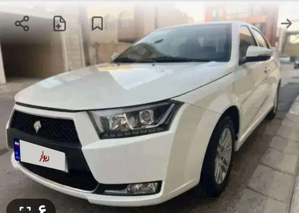 دنا|خودرو سواری و وانت|کنار تخته و کمار, |دیوار