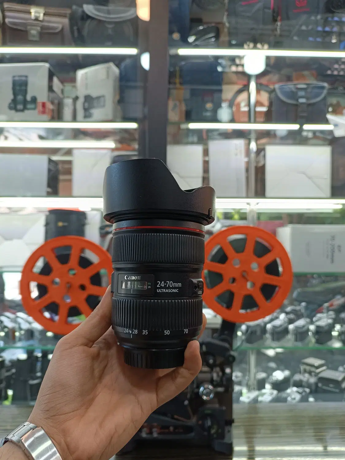 lens canon 24-70 ii L|دوربین عکاسی و فیلمبرداری|تهران, پامنار|دیوار