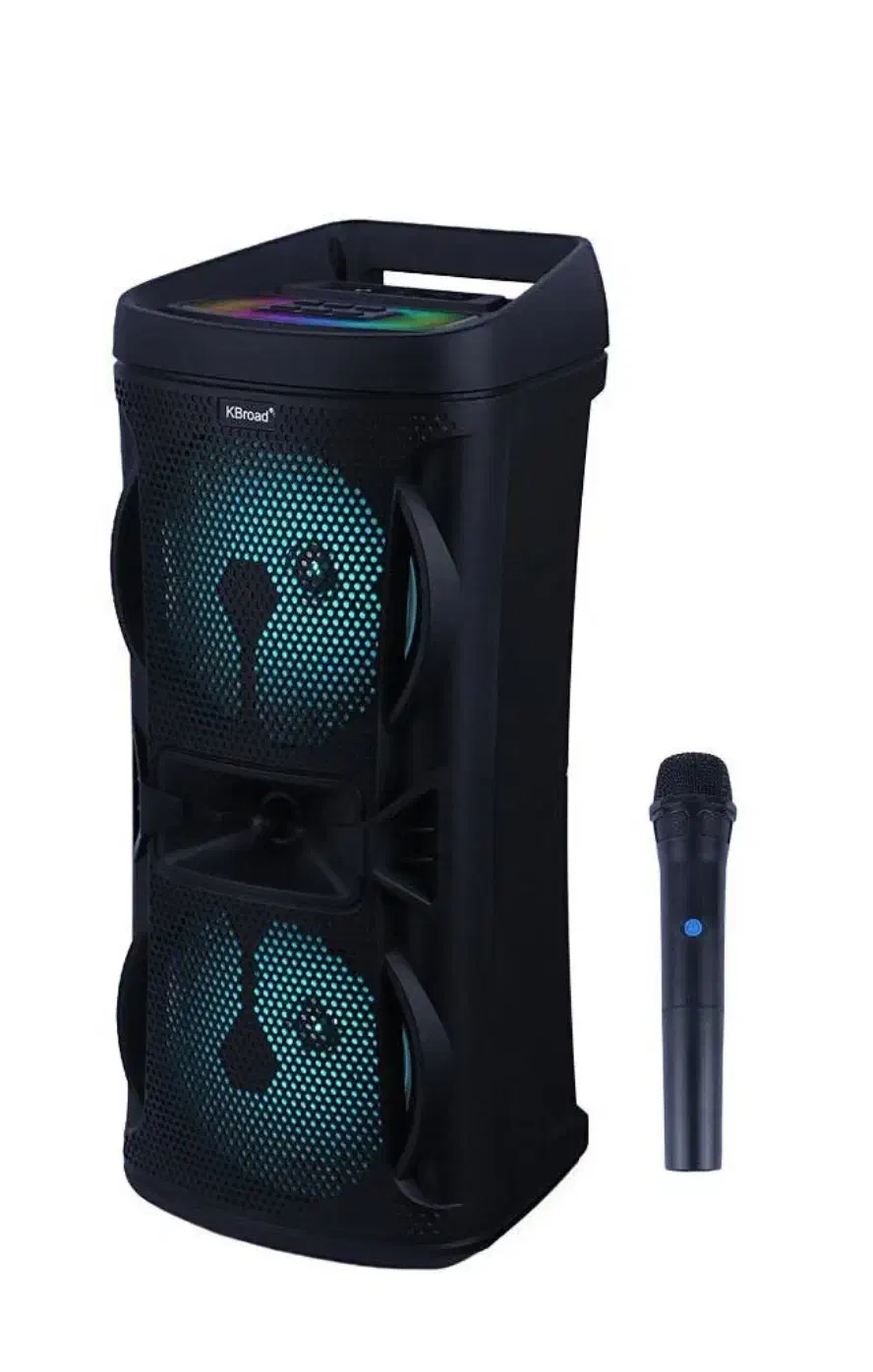 اسپیکر پارتی باکس همراه میکروفون وایرلس|سیستم صوتی خانگی|سنندج, |دیوار