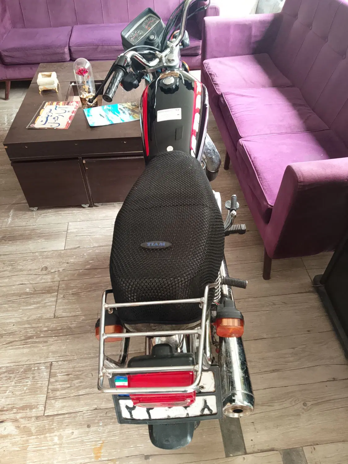 هندا مدل90|موتورسیکلت|مشهد, عنصری|دیوار