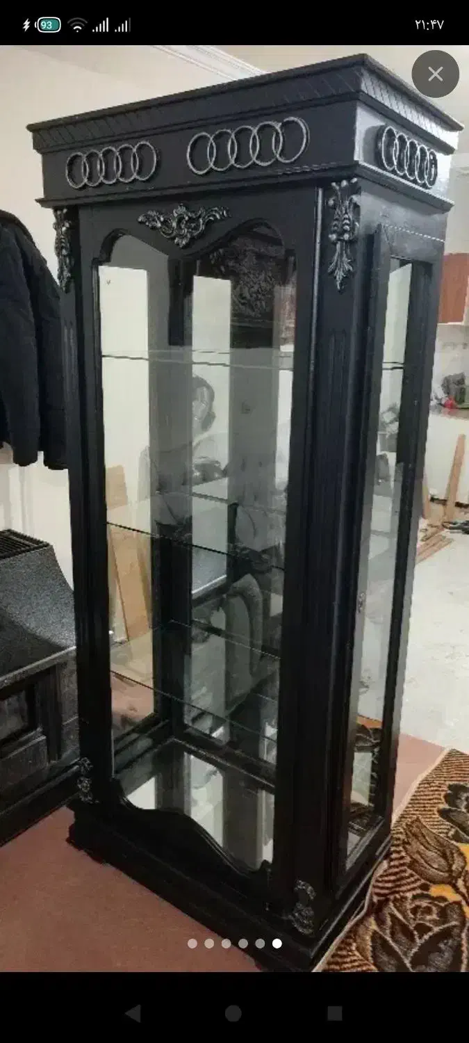 بوفه چوبی|بوفه، ویترین، کنسول|تبریز, |دیوار