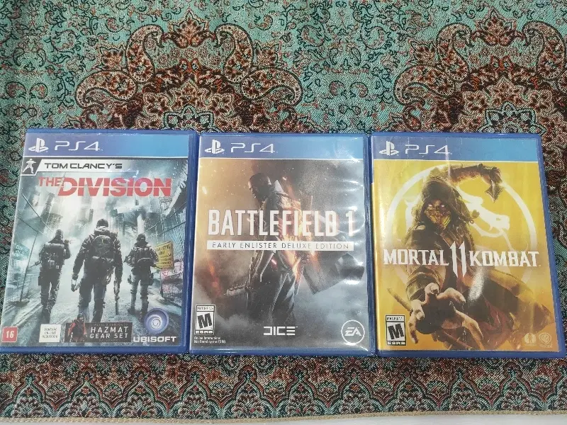 3بازی ps4|کنسول، بازی ویدئویی و آنلاین|تهران, فلاح|دیوار