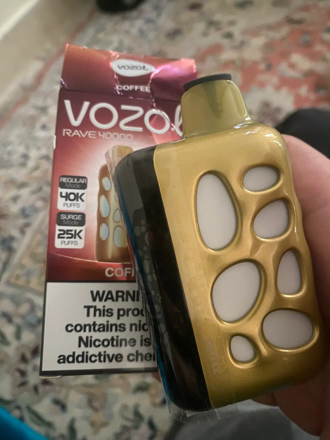 Vozol 40k pufs coffee|زیورآلات و اکسسوری|فشم, |دیوار