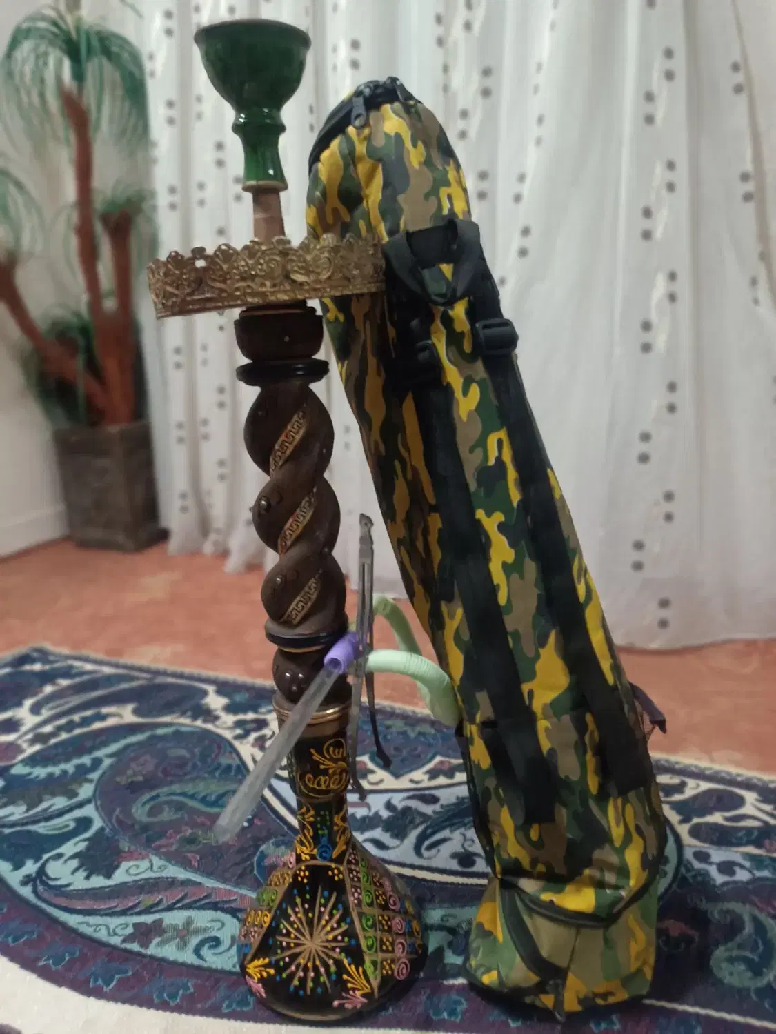 قلیون|کوهنوردی و کمپینگ|قم, وادی السلام|دیوار
