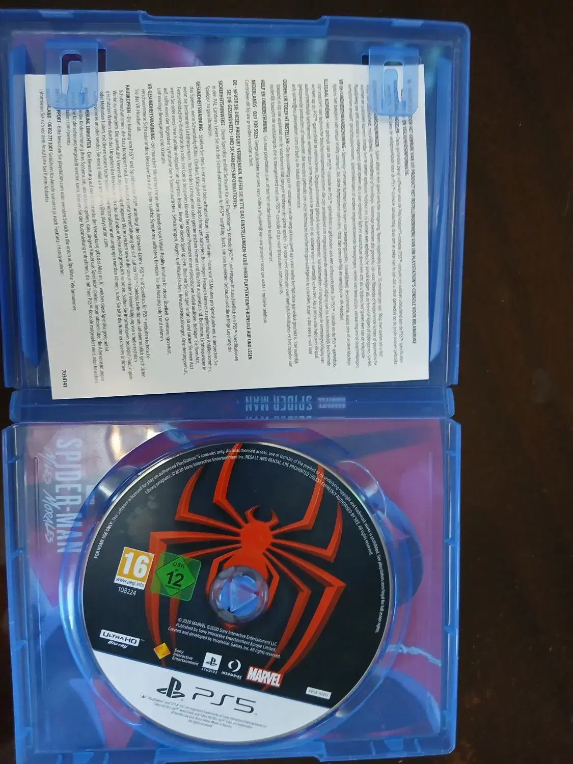 spider man miles morales    play station 5|کنسول، بازی ویدئویی و آنلاین|تهران, پرواز|دیوار