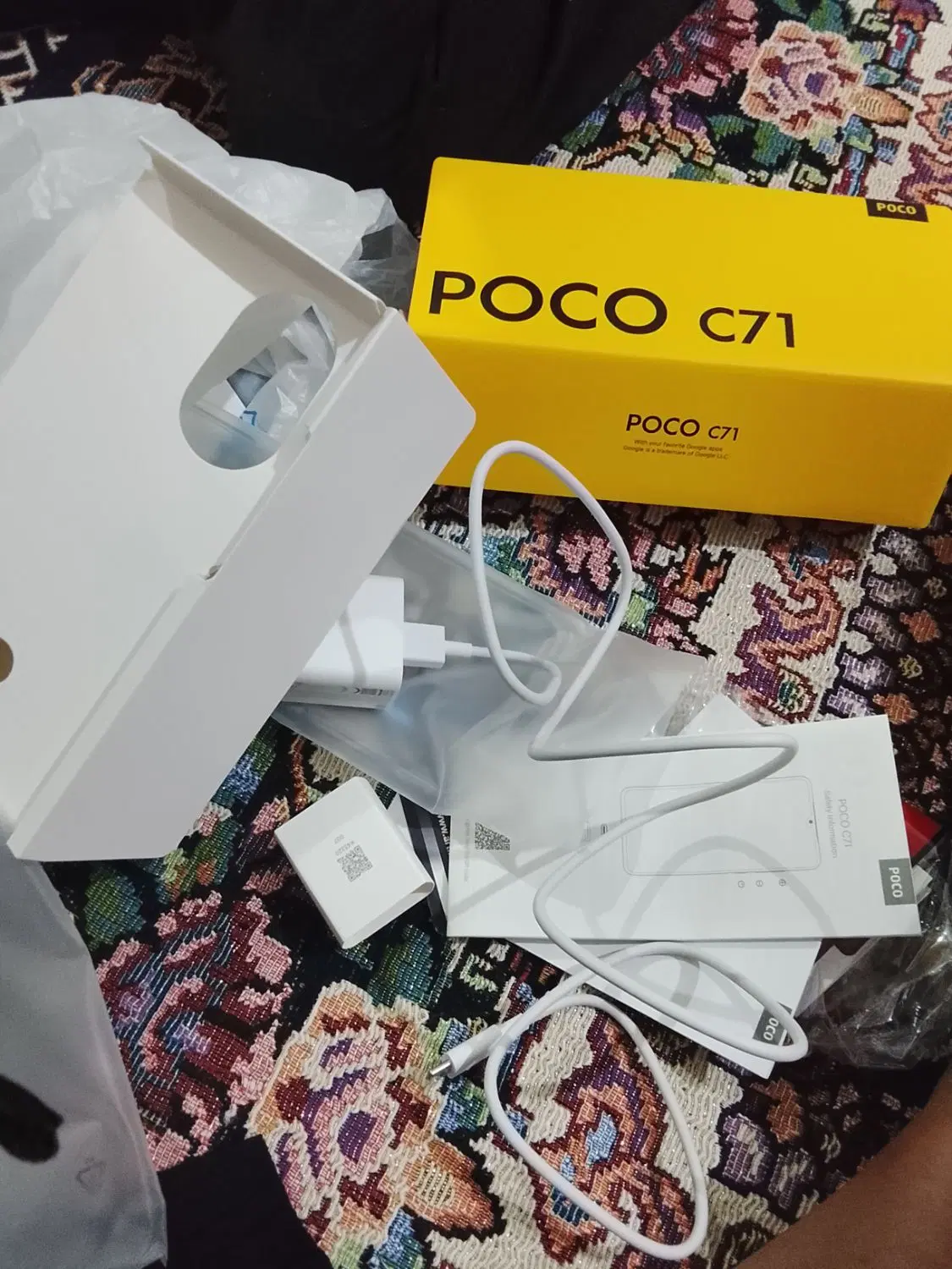 پوکو c71 معاوضه باگوشی تمیز باشه|موبایل|زابل, |دیوار