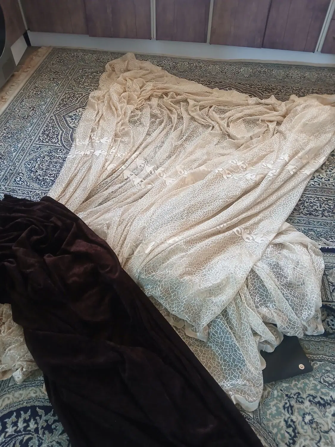 پرده|پرده، رانر، رومیزی|سمنان, |دیوار