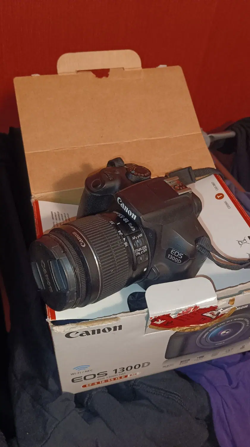 cannon 1300d|دوربین عکاسی و فیلم‌برداری|کرج, برغان|دیوار