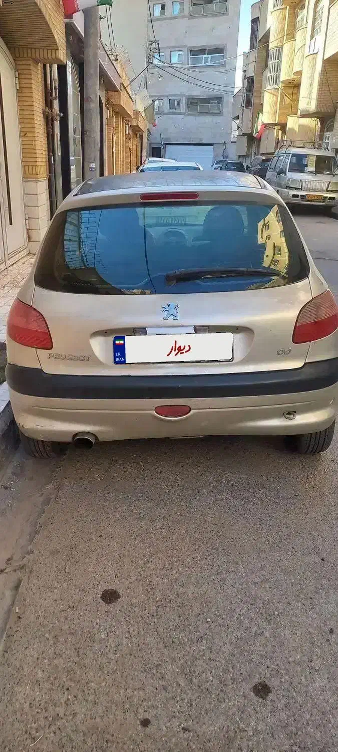 ۲۰۶ مدل ۱۳۸۰|خودرو سواری و وانت|قم, باجک دو|دیوار