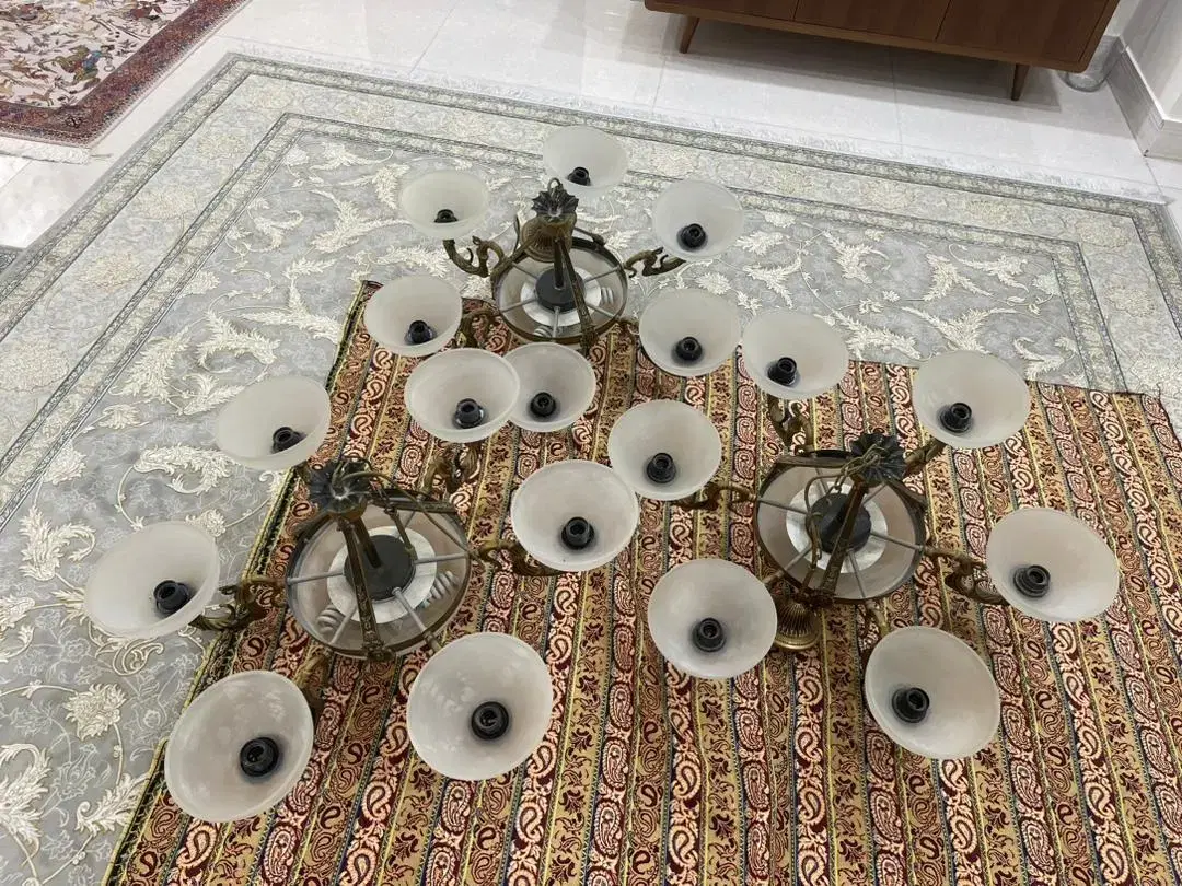 لوستر|لوستر و چراغ آویز|بوشهر, |دیوار